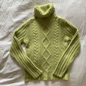 Green Banana Republic Turtleneck